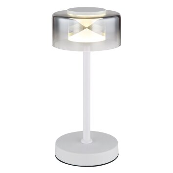 Globo Belinda Tischleuchte LED Weiß, 1-flammig