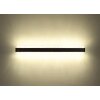Globo Stalagmita Wandleuchte LED Grau, Schwarz, 1-flammig