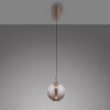 Paul Neuhaus PURE Infinity Pendelleuchte LED Bronze, 1-flammig, Fernbedienung