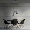 Paul Neuhaus PURE E-Infinity Pendelleuchte LED Grau, 3-flammig, Fernbedienung