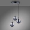 Paul Neuhaus PURE E-Infinity Pendelleuchte LED Grau, 3-flammig, Fernbedienung