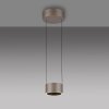 Paul Neuhaus PURE Clipse Pendelleuchte LED Bronze, 2-flammig, Fernbedienung
