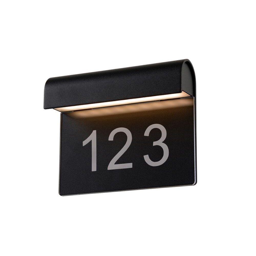 Lucide THESI Außenleuchte LED Schwarz, 1-flammig main product photo