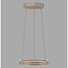 Paul Neuhaus PURE E-Loop Pendelleuchte LED Bronze, 2-flammig, Fernbedienung