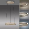 Paul Neuhaus PURE E-Loop Pendelleuchte LED Bronze, 2-flammig, Fernbedienung