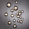 Paul Neuhaus PURE Popup Pendelleuchte LED Grau, 19-flammig, Fernbedienung