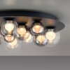 Paul Neuhaus PURE Popup Deckenleuchte LED Grau, 11-flammig, Fernbedienung