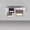 Paul Neuhaus PURE Manhattan Deckenleuchte LED Grau, 1-flammig, Fernbedienung