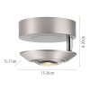 Paul Neuhaus PURE Oculis Deckenleuchte LED Transparent, Klar, 1-flammig