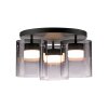 JUST LIGHT ELIO Deckenleuchte LED Schwarz, 3-flammig