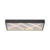 JUST LIGHT MIKADO Deckenleuchte LED Schwarz, 1-flammig