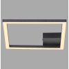 JUST LIGHT IVEN Deckenleuchte LED Schwarz, 1-flammig
