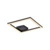 JUST LIGHT IVEN Deckenleuchte LED Schwarz, 1-flammig