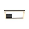 JUST LIGHT IVEN Deckenleuchte LED Schwarz, 1-flammig