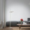 JUST LIGHT RITUS Stehleuchte LED Silber, 2-flammig