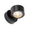 JUST LIGHT AKKU-CHIA AKKU-Wandleuchte LED Schwarz, 2-flammig, Fernbedienung