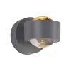 JUST LIGHT AKKU-CHIA AKKU-Wandleuchte LED Silber, 2-flammig, Fernbedienung