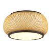 Globo Bambora Deckenleuchte LED Schwarz, 1-flammig
