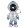 Astronautenlampe Globo Cosmo Tischleuchte LED Blau, Rot, Silber, 1-flammig