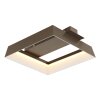 Globo Syrakus Deckenleuchte LED Braun, 1-flammig