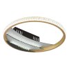 Globo Constance Deckenleuchte LED Chrom, Schwarz, 1-flammig