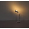 Globo Kirk Tischleuchte LED Silber, Weiß, 1-flammig