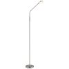 Globo Silvio Stehleuchte LED Nickel-Matt, 1-flammig