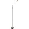 Globo Silvio Stehleuchte LED Nickel-Matt, 1-flammig