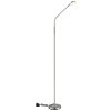 Globo Silvio Stehleuchte LED Nickel-Matt, 1-flammig