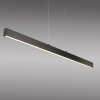 JUST LIGHT DRITTO Pendelleuchte LED Schwarz, 1-flammig