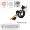 Chehalis Deckenleuchte Glas 10 cm, 12 cm Gold, Schwarz, 3-flammig