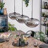 Mertola Hängeleuchte Glas 30 cm Schwarz, 3-flammig