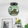 Ripoll Deckenleuchte Glas 30 cm Grün, 1-flammig