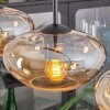 Mertola Hängeleuchte Glas 20 cm Bernsteinfarben, 3-flammig