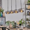 Mertola Hängeleuchte Glas 20 cm Rauchfarben, 4-flammig