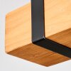 Sernadelo Deckenleuchte Glas 15 cm Naturfarben, Schwarz, 1-flammig