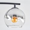 Koyoto Deckenleuchte Glas 15 cm Bernsteinfarben, Klar, Rauchfarben, 4-flammig