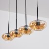 Mertola Hängeleuchte Glas 20 cm Bernsteinfarben, 4-flammig
