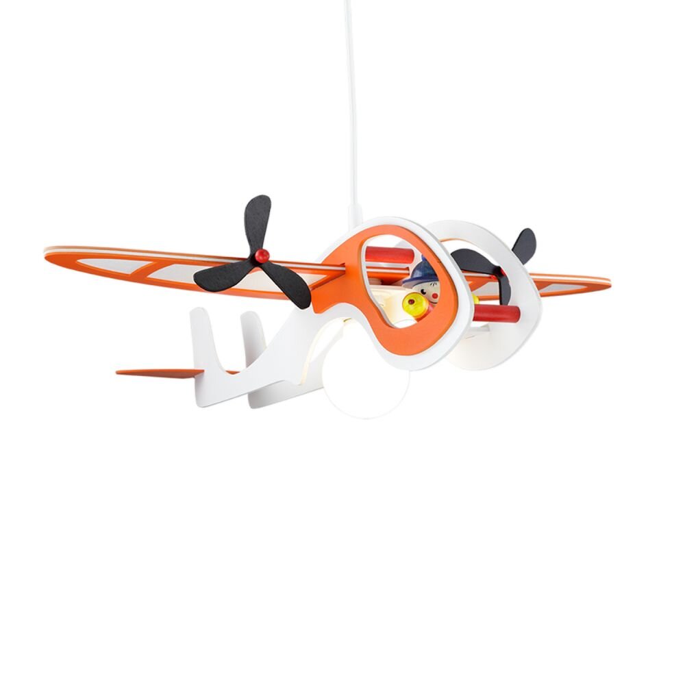 Elobra JOE Pendelleuchte Orange, Weiß, 1-flammig main product photo