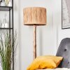 Granja Stehleuchte 40 cm Naturfarben, Schwarz, 1-flammig