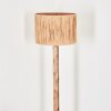 Granja Stehleuchte 40 cm Naturfarben, Schwarz, 1-flammig