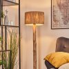 Granja Stehleuchte 35 cm Naturfarben, Schwarz, 1-flammig