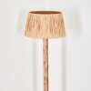 Granja Stehleuchte 45 cm Naturfarben, Schwarz, 1-flammig