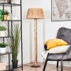 Granja Stehleuchte 45 cm Naturfarben, Schwarz, 1-flammig