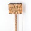 Cando Stehleuchte 40 cm Naturfarben, Schwarz, 1-flammig