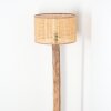 Barcos Stehleuchte 35 cm Naturfarben, Schwarz, 1-flammig
