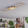 Torresella Deckenleuchte LED Schwarz, 1-flammig