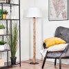 Bassagoda Stehleuchte 45 cm Naturfarben, Schwarz, 1-flammig