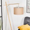 Soungou Stehleuchte 38 cm Naturfarben, Weiß, 1-flammig