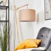 Soungou Stehleuchte 38 cm Naturfarben, Weiß, 1-flammig